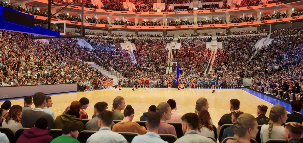 Xfinity Mobile Arena - Section Club Suite B Seat View