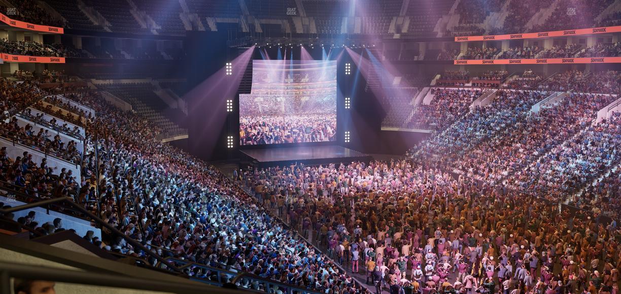 Xfinity Mobile Arena - Section Club Suite B Seat View
