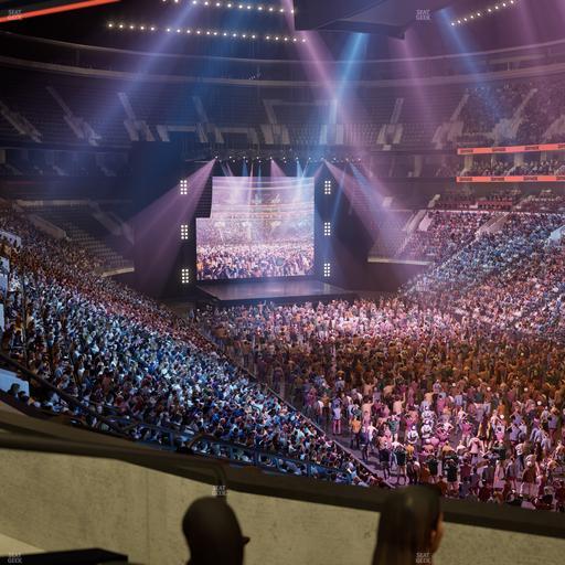 Xfinity Mobile Arena - Section Club Suite B Seat View