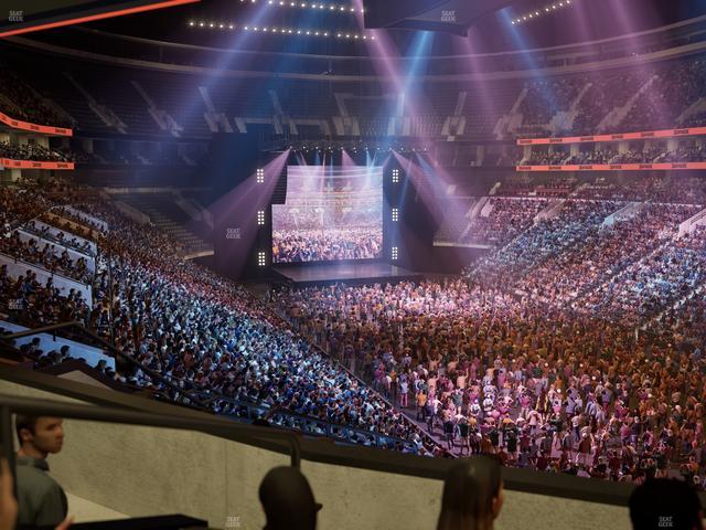 Xfinity Mobile Arena - Section Club Suite B Seat View