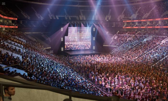 Xfinity Mobile Arena - Section Club Suite B Seat View