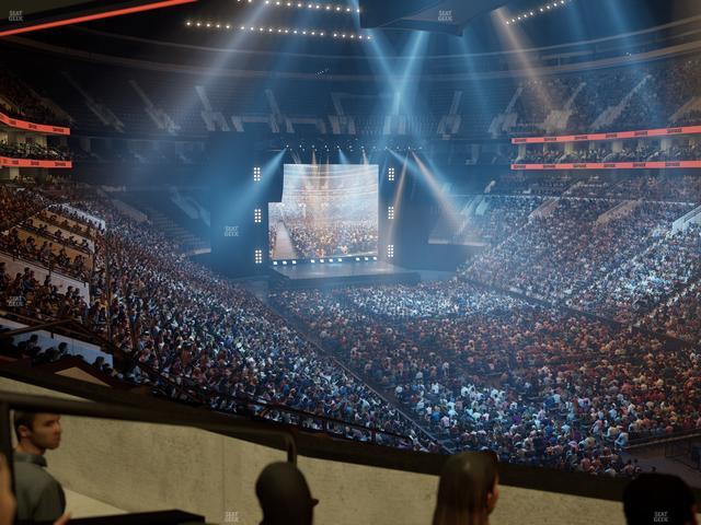 Xfinity Mobile Arena - Section Club Suite B Seat View