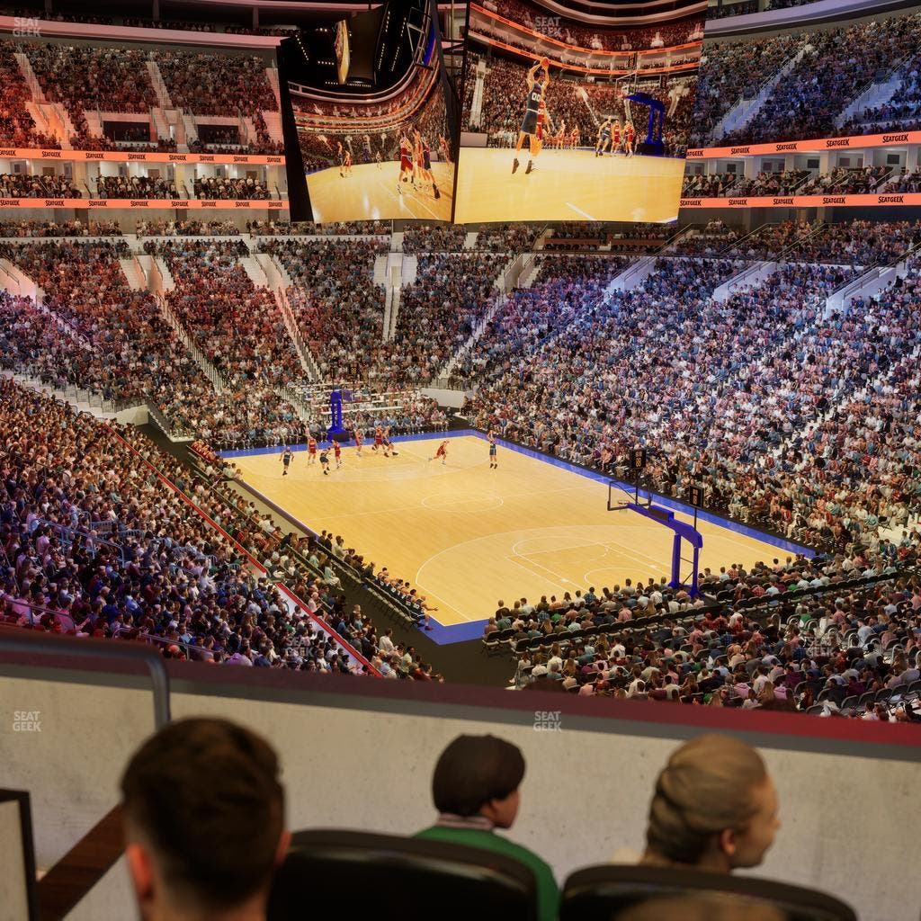 Xfinity Mobile Arena - Section Club Suite C Seat View