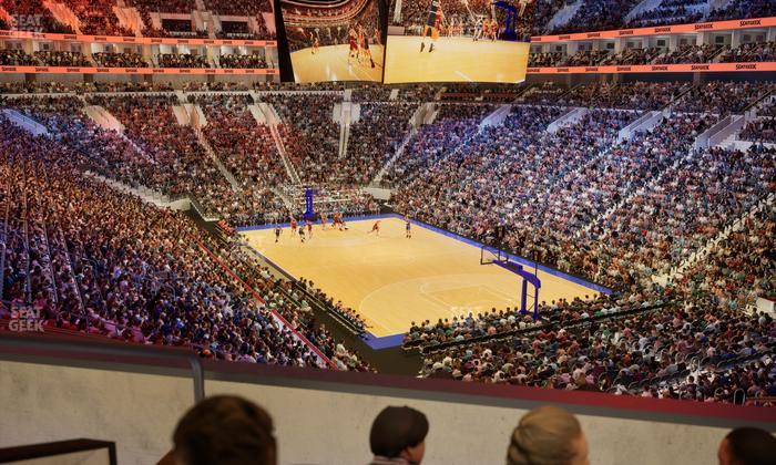 Xfinity Mobile Arena - Section Club Suite C Seat View