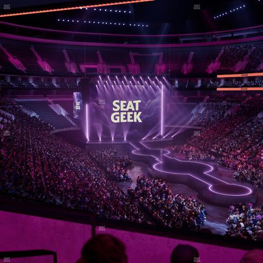 Xfinity Mobile Arena - Section Club Suite C Seat View