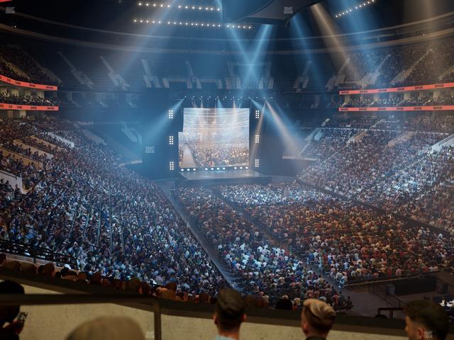 Xfinity Mobile Arena - Section Club Suite D Seat View
