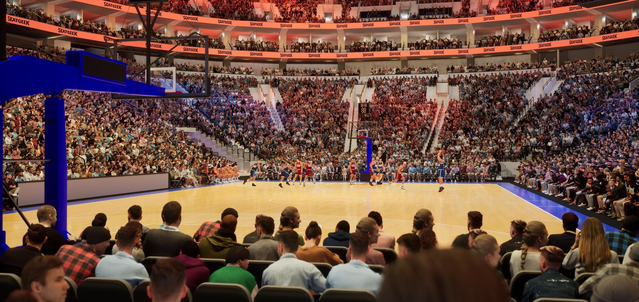 Xfinity Mobile Arena - Section Club Suite D Seat View