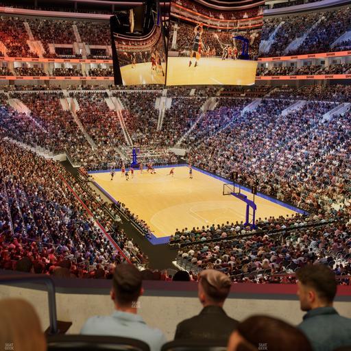 Xfinity Mobile Arena - Section Club Suite D Seat View