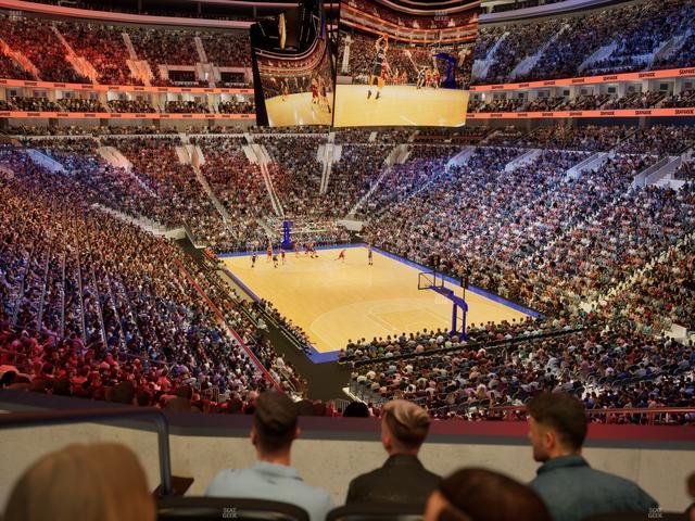 Xfinity Mobile Arena - Section Club Suite D Seat View