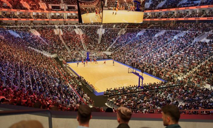 Xfinity Mobile Arena - Section Club Suite D Seat View