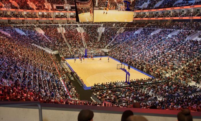 Xfinity Mobile Arena - Section Club Suite E Seat View