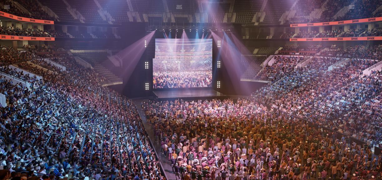 Xfinity Mobile Arena - Section Club Suite E Seat View