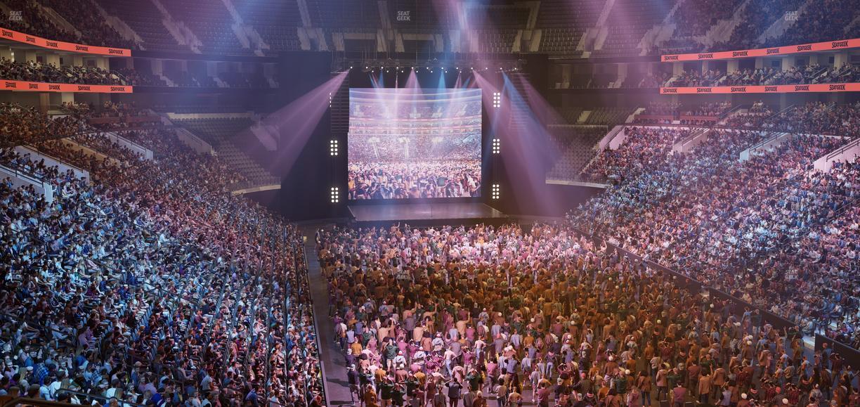 Xfinity Mobile Arena - Section Club Suite F Seat View