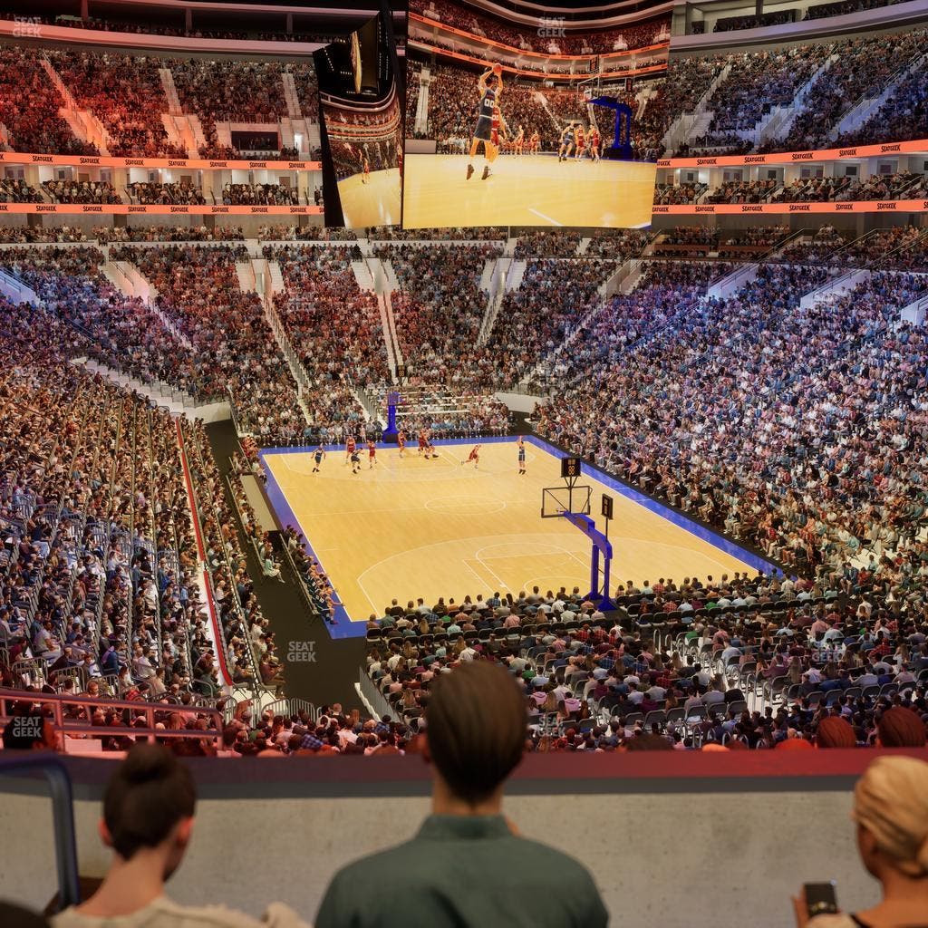 Xfinity Mobile Arena - Section Club Suite F Seat View