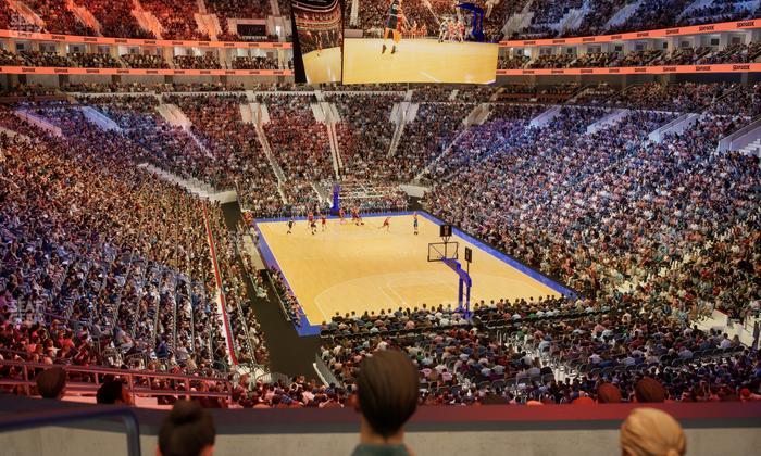 Xfinity Mobile Arena - Section Club Suite F Seat View