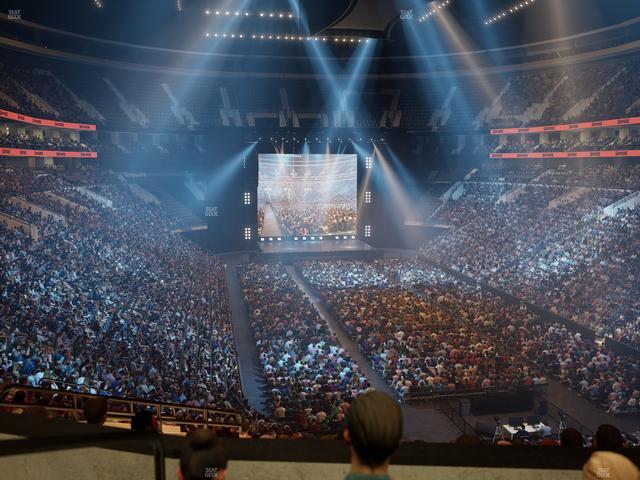 Xfinity Mobile Arena - Section Club Suite F Seat View