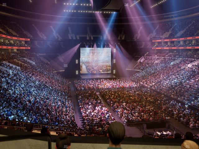 Xfinity Mobile Arena - Section Club Suite F Seat View