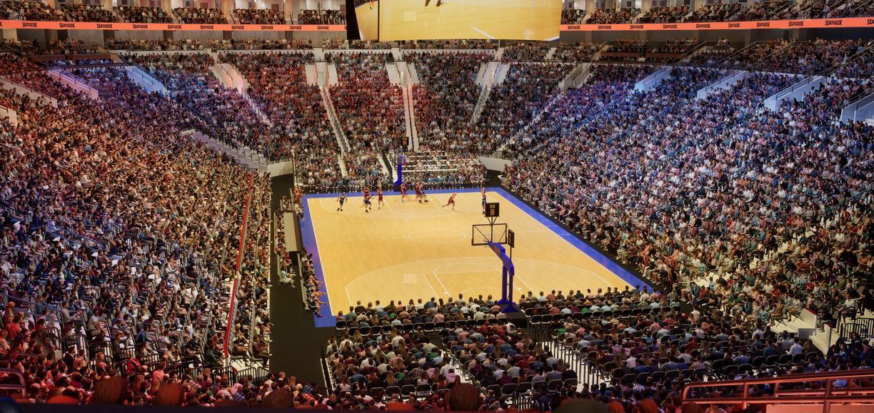 Xfinity Mobile Arena - Section Club Suite G Seat View