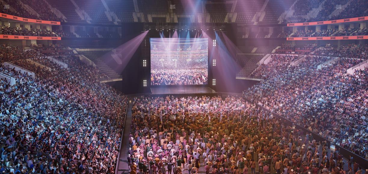 Xfinity Mobile Arena - Section Club Suite G Seat View