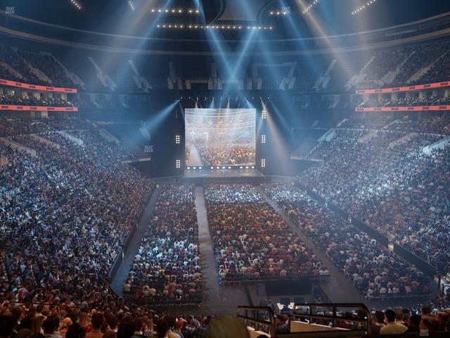 Xfinity Mobile Arena - Section Club Suite H Seat View