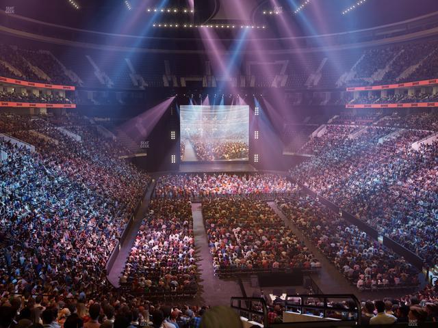 Xfinity Mobile Arena - Section Club Suite H Seat View