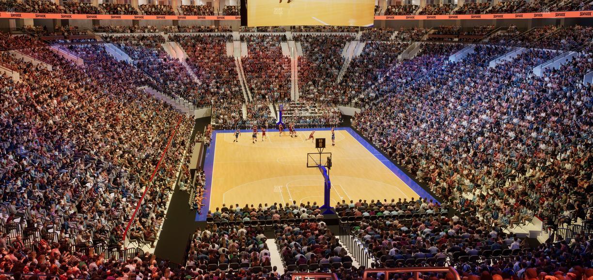 Xfinity Mobile Arena - Section Club Suite H Seat View