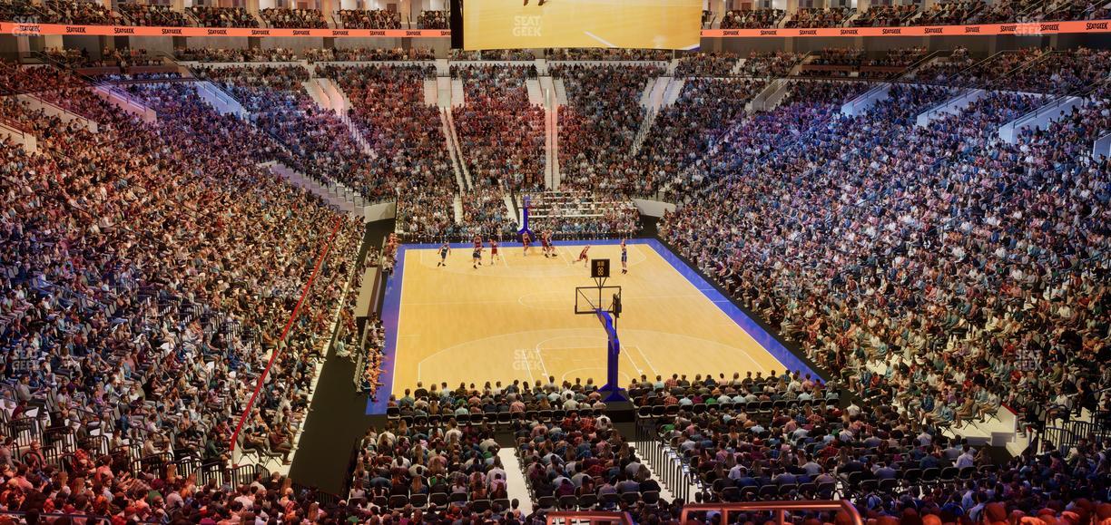 Xfinity Mobile Arena - Section Club Suite H Seat View