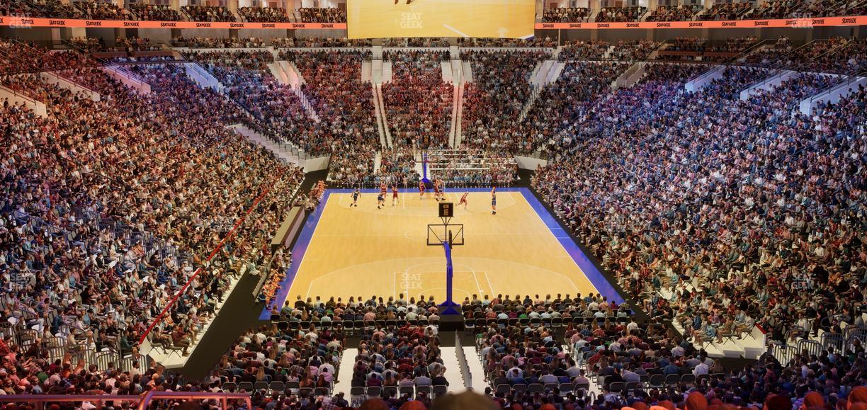 Xfinity Mobile Arena - Section Club Suite I Seat View