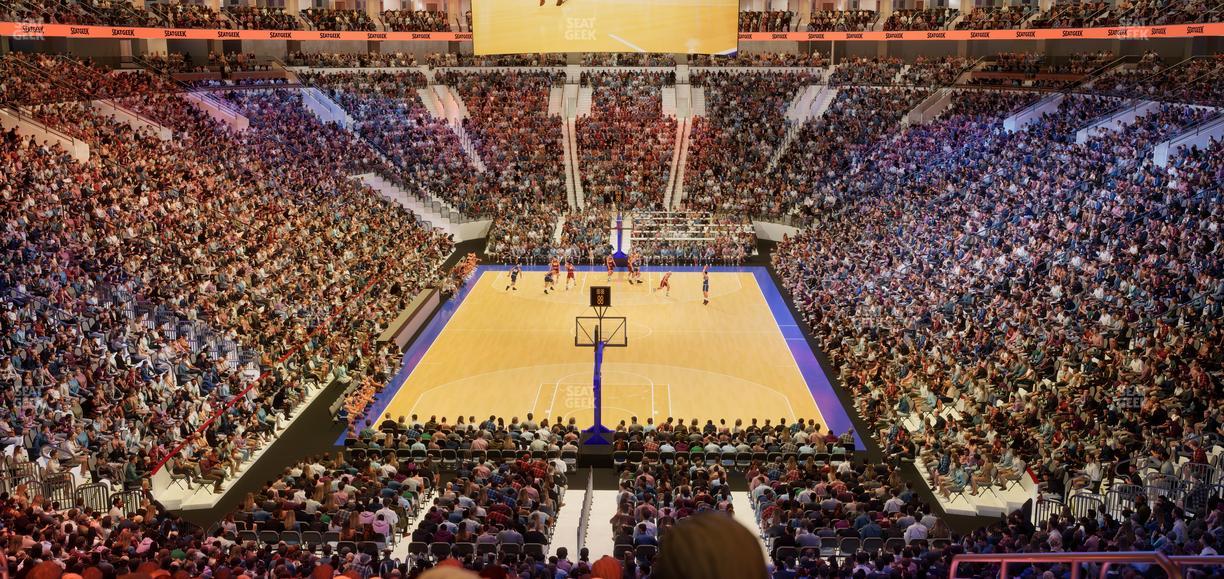 Xfinity Mobile Arena - Section Club Suite J Seat View