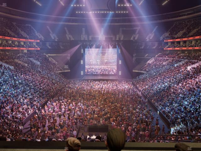 Xfinity Mobile Arena - Section Club Suite J Seat View