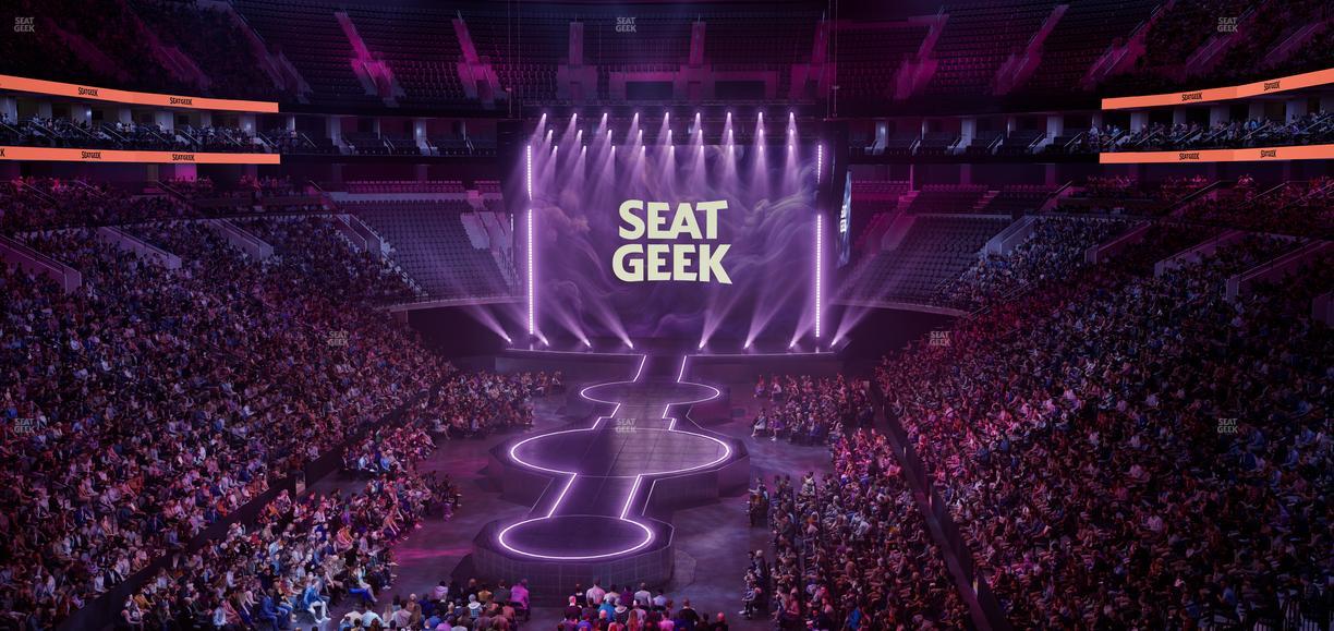 Xfinity Mobile Arena - Section Club Suite K Seat View
