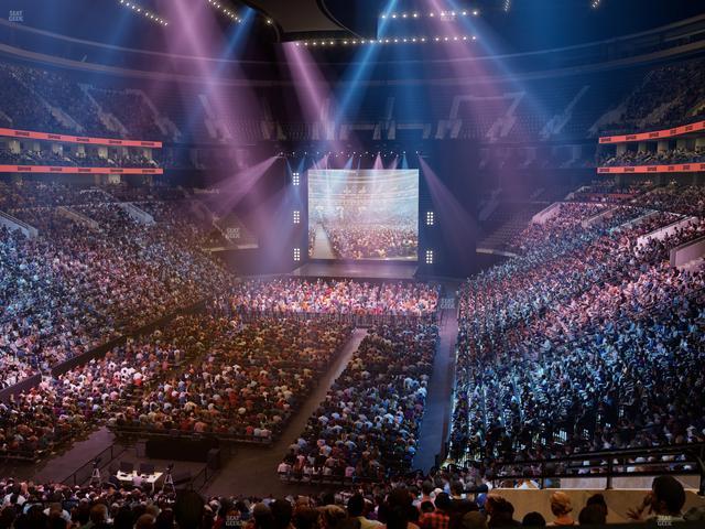 Xfinity Mobile Arena - Section Club Suite M Seat View