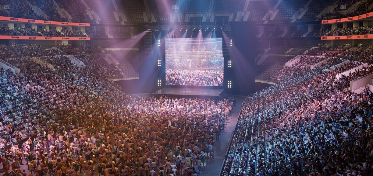 Xfinity Mobile Arena - Section Club Suite N Seat View