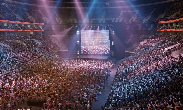 Xfinity Mobile Arena - Section Club Suite N Seat View