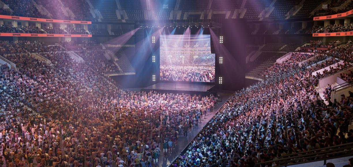 Xfinity Mobile Arena - Section Club Suite P Seat View