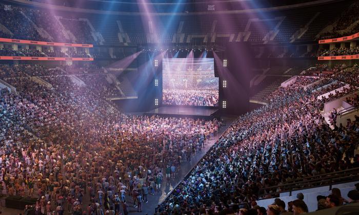 Xfinity Mobile Arena - Section Club Suite P Seat View