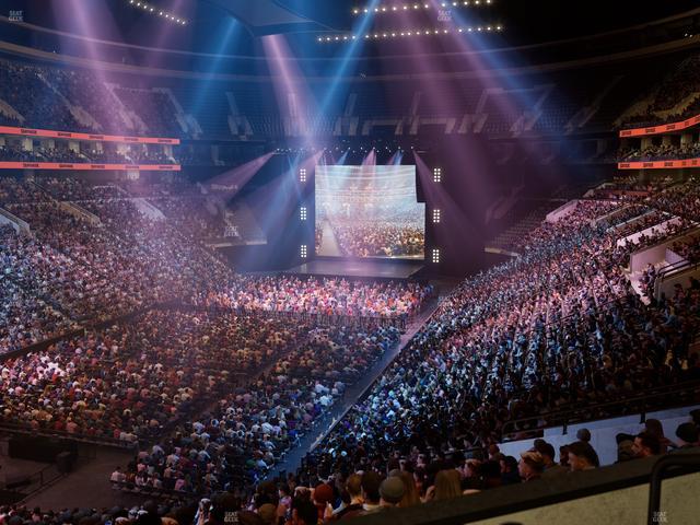 Xfinity Mobile Arena - Section Club Suite P Seat View