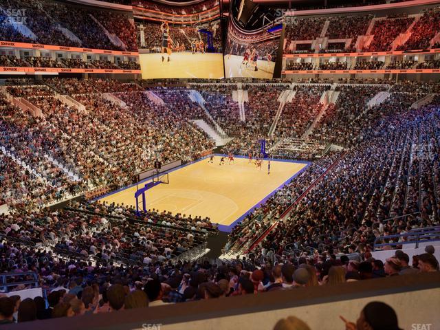 Xfinity Mobile Arena - Section Club Suite P Seat View