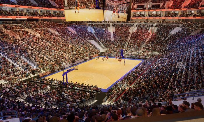 Xfinity Mobile Arena - Section Club Suite P Seat View