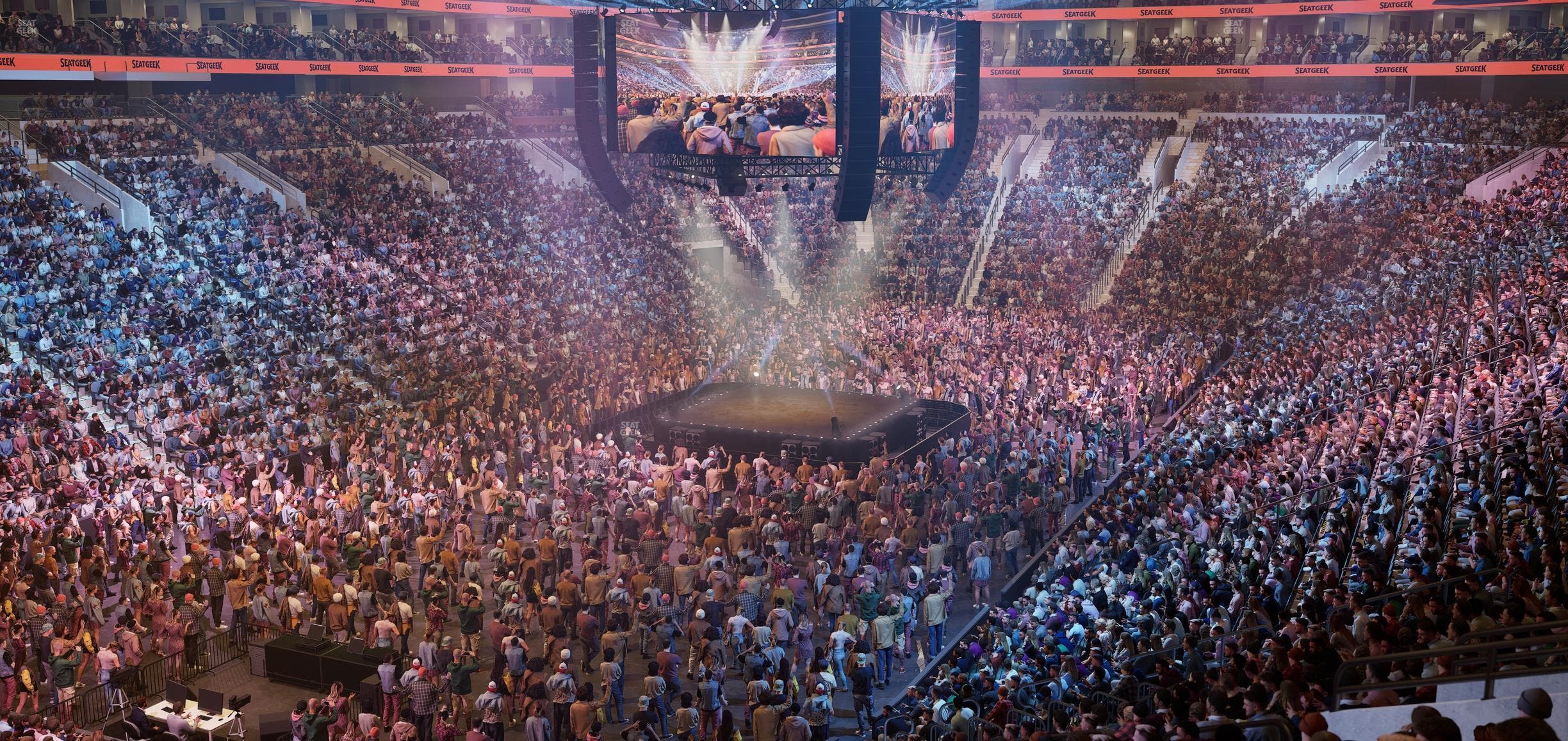 Xfinity Mobile Arena - Section Club Suite P Seat View