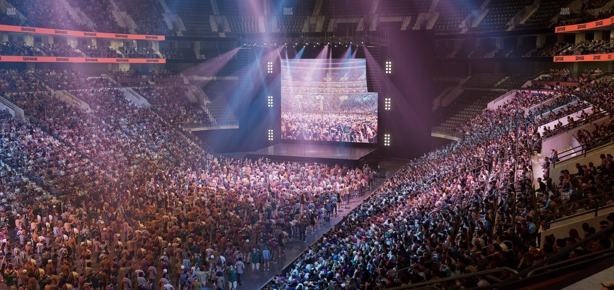 Xfinity Mobile Arena - Section Club Suite Q Seat View