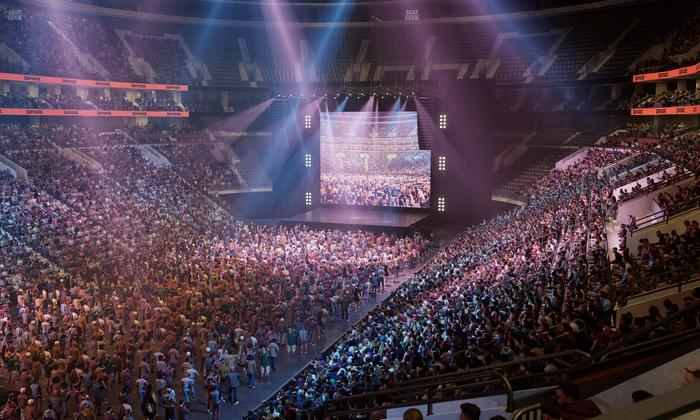 Xfinity Mobile Arena - Section Club Suite Q Seat View