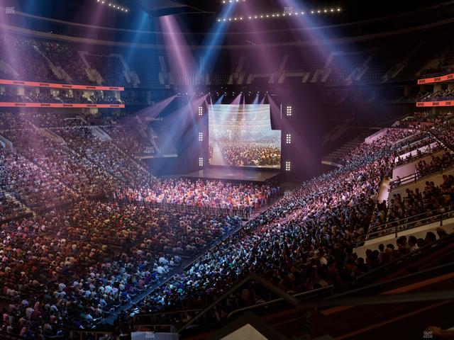 Xfinity Mobile Arena - Section Club Suite R Seat View