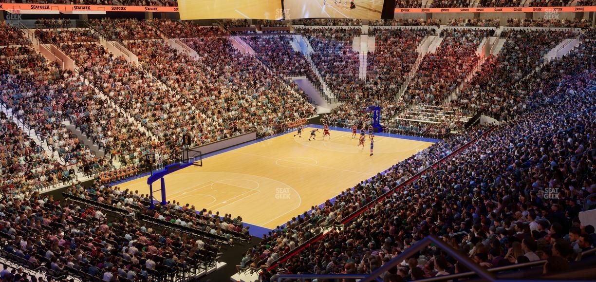 Xfinity Mobile Arena - Section Club Suite R Seat View