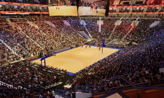 Xfinity Mobile Arena - Section Club Suite R Seat View