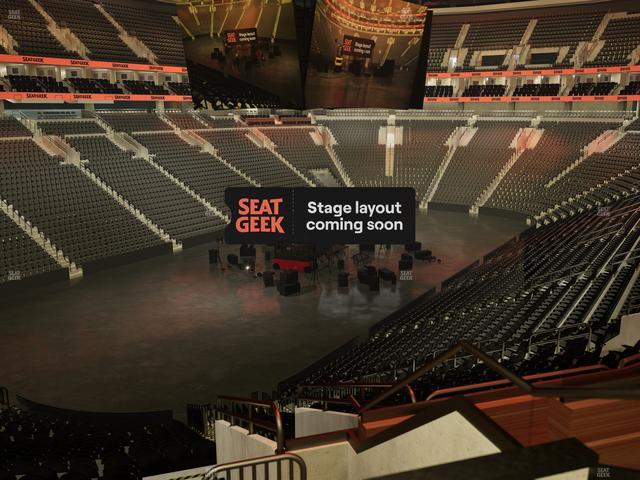 Official view from Section Club Suite R at Xfinity Mobile Arena