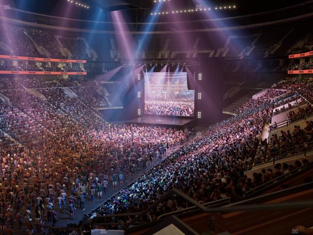 Xfinity Mobile Arena - Section Club Suite R Seat View
