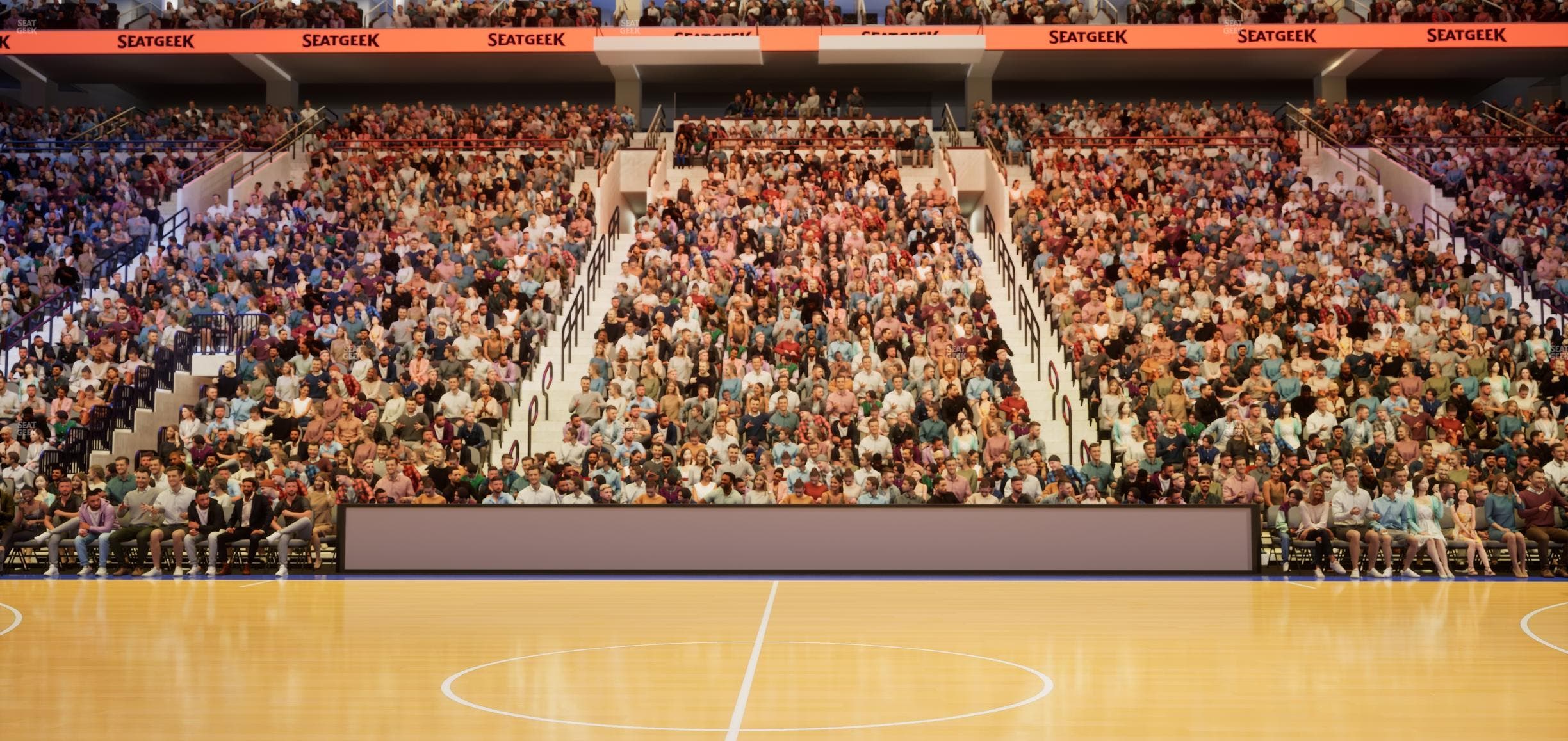 Xfinity Mobile Arena - Section East Floor Seat View