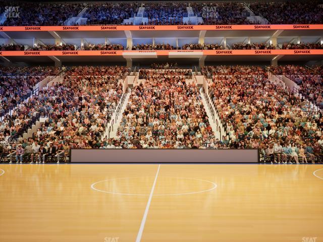 Xfinity Mobile Arena - Section East Floor Seat View