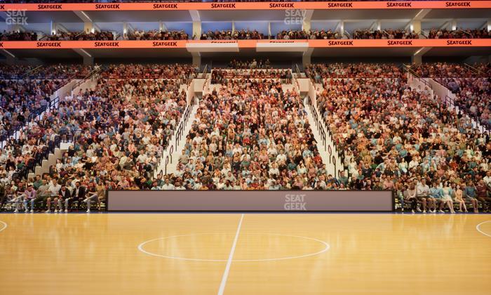 Xfinity Mobile Arena - Section East Floor Seat View